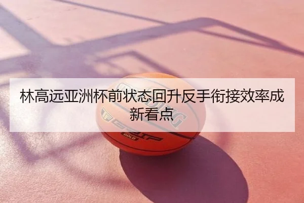 林高远亚洲杯前状态回升反手衔接效率成新看点